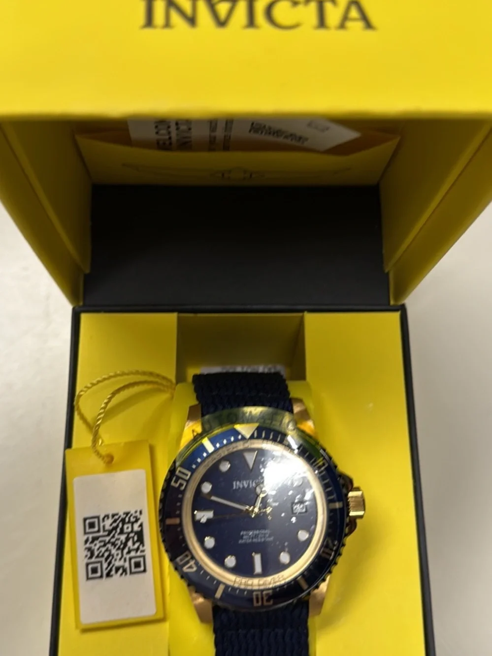 Invicta Blue Men's Watch brand new in box
